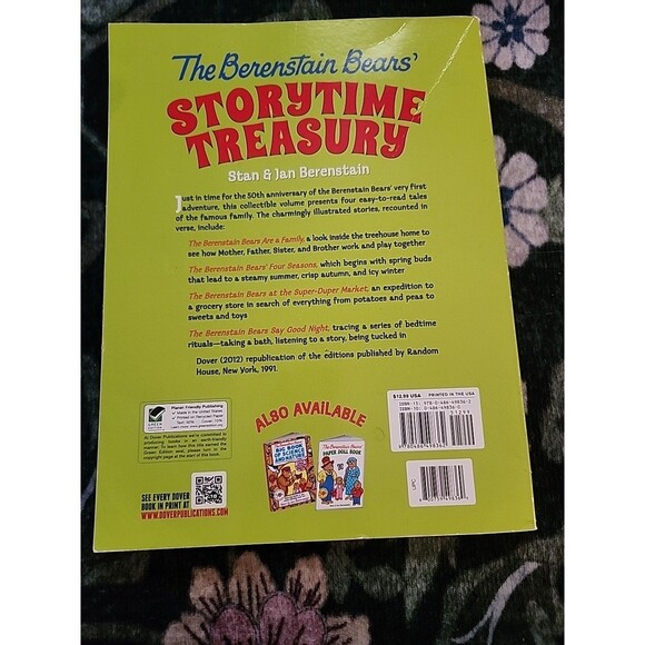 The Berenstain Bears' Storytime Treasury by Jan Berenstain and Stan Berenstain - Picture 4 of 11